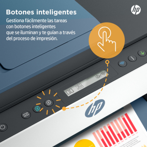 HP Smart Tank Impresora multifunción 7306, Impresión, escaneado, copia, AAD y Wi-Fi, AAD de 35 hojas; Escanear a PDF; Impresión a doble cara