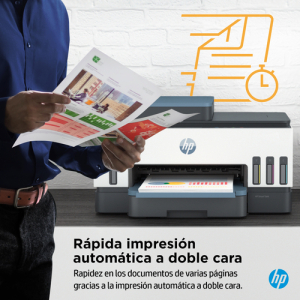 HP Smart Tank Impresora multifunción 7306, Impresión, escaneado, copia, AAD y Wi-Fi, AAD de 35 hojas; Escanear a PDF; Impresión a doble cara