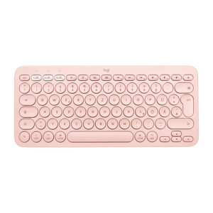 Logitech K380 for Mac Multi-Device Bluetooth Keyboard teclado Nórdico Rosa