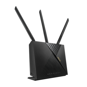 ASUS 4G-AX56 router inalámbrico Gigabit Ethernet Doble banda (2,4 GHz / 5 GHz) Negro ASUS 4G-AX56 router inalámbrico Gigabit Ethernet Doble banda (2,4 GHz / 5 GHz) Negro