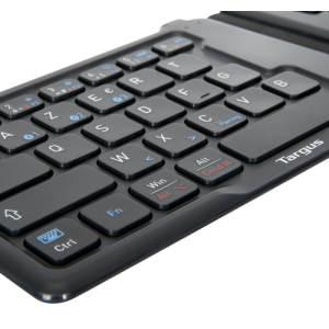 Targus AKF003FR teclado Bluetooth AZERTY Francés Negro