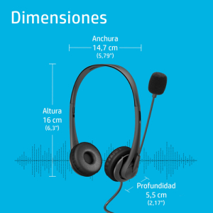 HP Auriculares estéreo USB G2 HP Auriculares estéreo USB G2