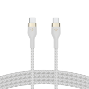 Belkin BOOST↑CHARGE PRO Flex cable USB 1 m USB 2.0 USB C Blanco Belkin BOOST↑CHARGE PRO Flex cable USB 1 m USB 2.0 USB C Blanco