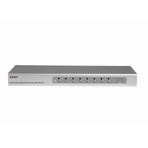 Lindy 39526 interruptor KVM Montaje en rack Plata Lindy 39526 interruptor KVM Montaje en rack Plata