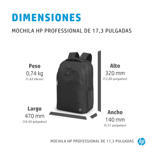 HP Professional 17.3-inch Backpack