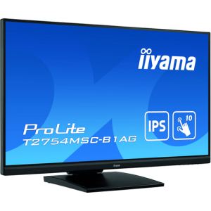 iiyama ProLite T2754MSC-B1AG pantalla para PC 68,6 cm (27") 1920 x 1080 Pixeles Full HD LED Pantalla táctil Multi-usuario Negro iiyama ProLite T2754MSC-B1AG pantalla para PC 68,6 cm (27") 1920 x 1080 Pixeles Full HD LED Pantalla táctil Multi-usuario Negro