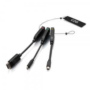 DisplayPort y USB-C® con códigos de color