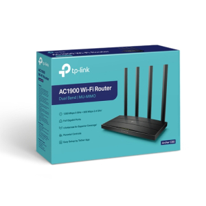 TP-Link Archer C80 router inalámbrico Gigabit Ethernet Doble banda (2,4 GHz / 5 GHz) Negro