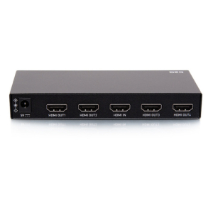 C2G Divisor de amplificador de distribución HDMI® con 4 puertos - 4K 60 Hz