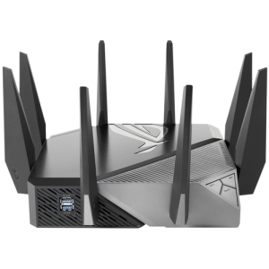 ASUS GT-AXE11000 router inalámbrico Gigabit Ethernet Tribanda (2.4 GHz / 5 GHz / 6 GHz) Negro ASUS GT-AXE11000 router inalámbrico Gigabit Ethernet Tribanda (2.4 GHz / 5 GHz / 6 GHz) Negro
