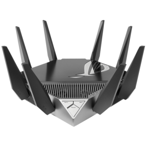 ASUS GT-AXE11000 router inalámbrico Gigabit Ethernet Tribanda (2.4 GHz / 5 GHz / 6 GHz) Negro ASUS GT-AXE11000 router inalámbrico Gigabit Ethernet Tribanda (2.4 GHz / 5 GHz / 6 GHz) Negro