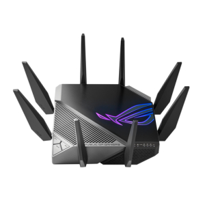 ASUS GT-AXE11000 router inalámbrico Gigabit Ethernet Tribanda (2.4 GHz / 5 GHz / 6 GHz) Negro ASUS GT-AXE11000 router inalámbrico Gigabit Ethernet Tribanda (2.4 GHz / 5 GHz / 6 GHz) Negro