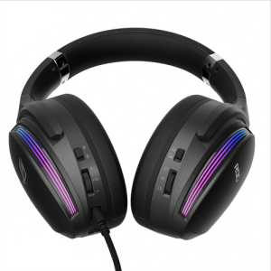 ASUS ROG Fusion II 500 Auriculares Alámbrico Diadema Juego USB Tipo C Negro