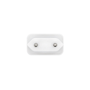 AISENS Cargador USB 10W Alta Eficiencia, 5V/2A, Blanco Blanco