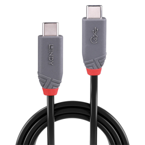 8 m USB4 Gen 3x2 USB C Negro