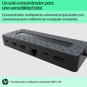 HP 50H98AA USB 3.2 Gen 1 (3.1 Gen 1) Type-C Negro HP 50H98AA USB 3.2 Gen 1 (3.1 Gen 1) Type-C Negro