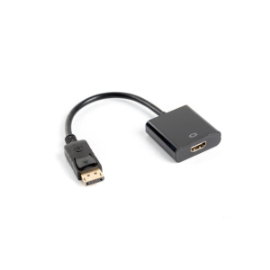 ADAPTADOR LANBERG DISPLAYPORT MACHO/HDMI HEMBRA 10CM