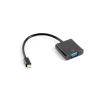 ADAPTADOR LANBERG MINIDISPLAYPORT MACHO/VGA HEMBRA 20CM NEGRO ADAPTADOR LANBERG MINIDISPLAYPORT MACHO/VGA HEMBRA 20CM NEGRO