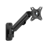 AJUSTABLE WALL DISPLAY MOUNTING ARM UP TO 27" 7 KG GEMBIRD AJUSTABLE WALL DISPLAY MOUNTING ARM UP TO 27" 7 KG