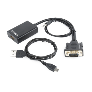 CABLE ADAPTADOR GEMBIRD VGA MACHO A HDMI HEMBRA 0