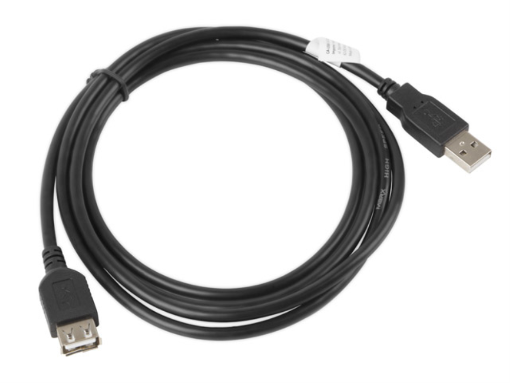 CABLE ALARGADOR LANBERG USB 2.0 MACHO HEMBRA 1.8M NEGRO CABLE ALARGADOR LANBERG USB 2.0 MACHO HEMBRA 1.8M NEGRO