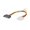 CABLE ALIMENTACION LANBERG MOLEX HEMBRA/SATA MACHO 15CM CABLE ALIMENTACION LANBERG MOLEX HEMBRA/SATA MACHO 15CM