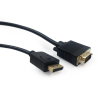 CABLE DISPLAYPORT GEMBIRD MACHO A VGA MACHO 1,8M CABLE DISPLAYPORT GEMBIRD MACHO A VGA MACHO 1