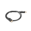 CABLE DISPLAYPORT LANBERG MACHO MACHO 4K 1M NEGRO CABLE DISPLAYPORT LANBERG MACHO MACHO 4K 1M NEGRO