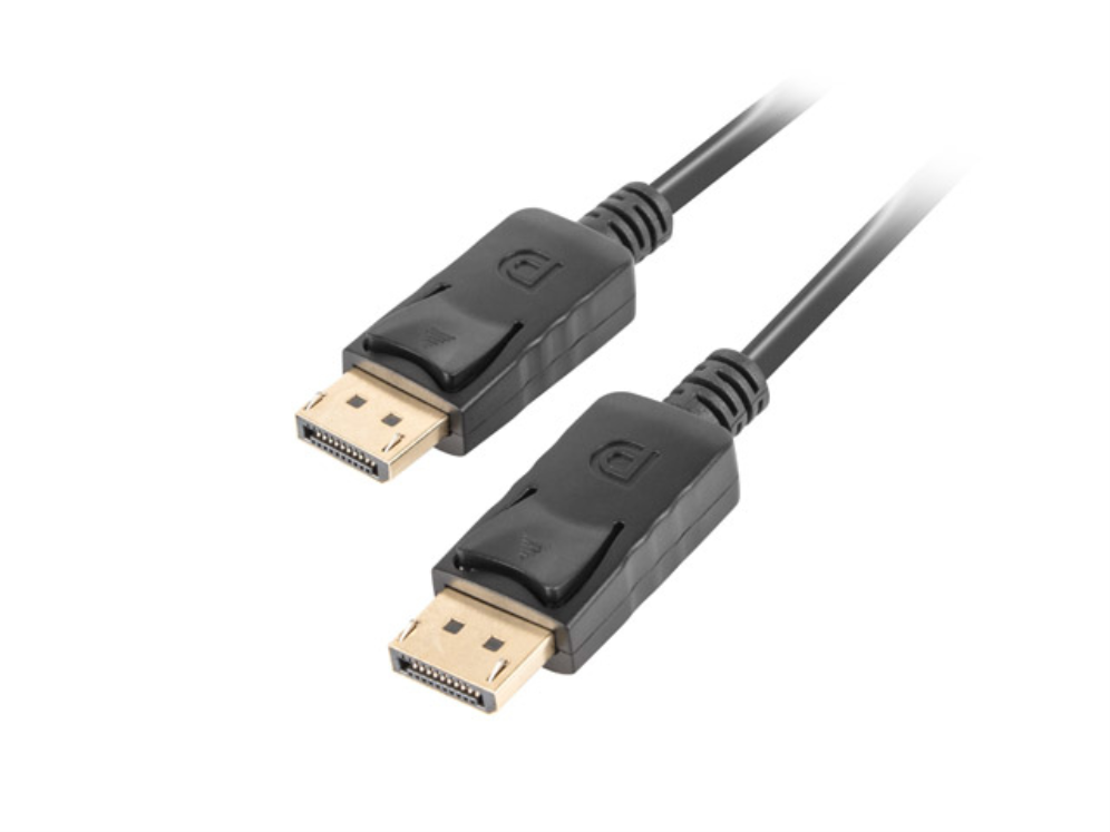 CABLE DISPLAYPORT LANBERG MACHO MACHO 4K NEGRO 1.8M CABLE DISPLAYPORT LANBERG MACHO MACHO 4K NEGRO 1.8M