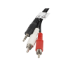 CABLE ESTEREO LANBERG JACK 3.5MM/2X RCA MACHO 2M