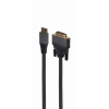 CABLE HDMI GEMBIRD A DVI MACHO MACHO 4K 1,8 "PREMIUM SERIES" CABLE HDMI GEMBIRD A DVI MACHO MACHO 4K 1