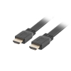 CABLE HDMI LANBERG MACHO/MACHO V2.0 4K PLANO 1.8M NEGRO CABLE HDMI LANBERG MACHO/MACHO V2.0 4K PLANO 1.8M NEGRO