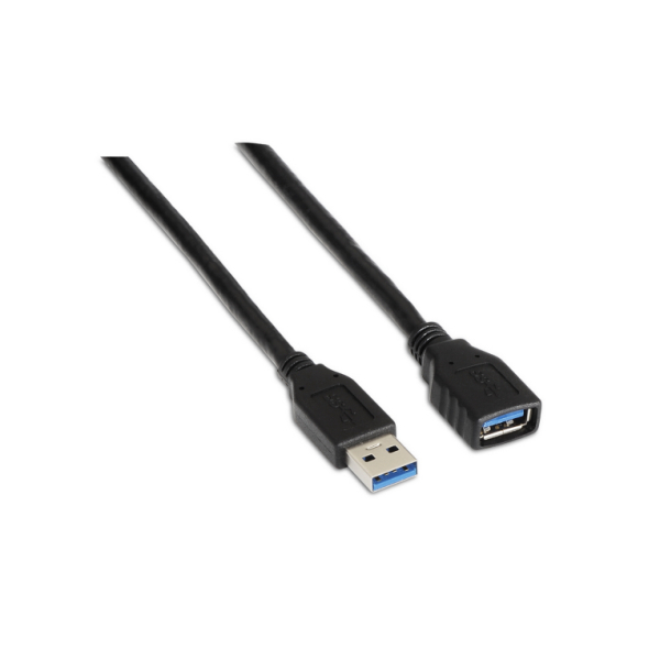 AISENS A105-0042 cable USB 2 m USB 3.2 Gen 1 (3.1 Gen 1) USB A Negro