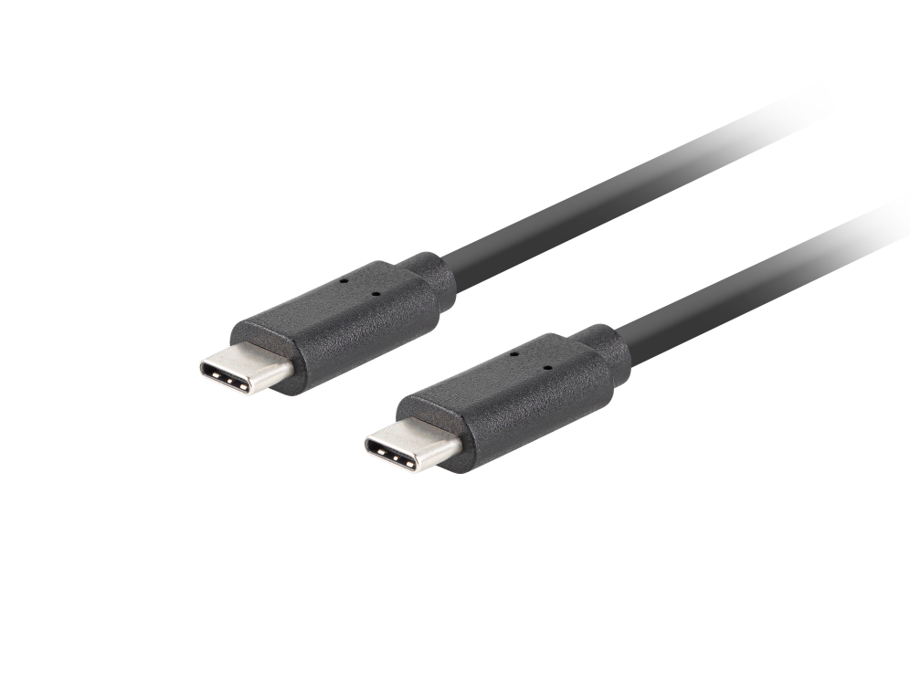 CABLE USB-C LANBERG 3.1 GEN 2 MACHO/MACHO 10GB/S PD100W 1.8M NEGRO CABLE USB-C LANBERG 3.1 GEN 2 MACHO/MACHO 10GB/S PD100W 1.8M NEGRO