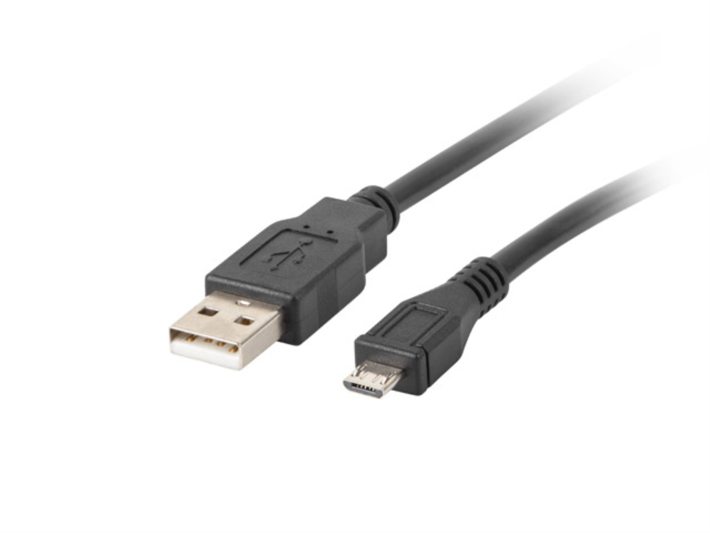CABLE USB LANBERG 2.0 MACHO/MICRO USB MACHO 1M NEGRO CABLE USB LANBERG 2.0 MACHO/MICRO USB MACHO 1M NEGRO