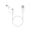 CABLE XIAOMI MI 2-IN-1 MICRO USB-C BLANCO 30CM CABLE USB XIAOMI MI 2-IN-1 CABLE MICRO USB TP TIPO C 30CM BLANCO