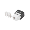 CONECTOR KEYSTONE LANBERG CAT.6 UTP RJ45 180º TOOLLESS CONECTOR KEYSTONE LANBERG CAT.6 UTP RJ45 180º TOOLLESS