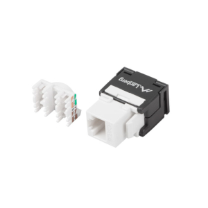 CONECTOR KEYSTONE LANBERG CAT.6 UTP RJ45 180º TOOLLESS