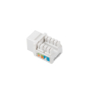 CONECTOR KEYSTONE LANBERG CAT.6 UTP RJ45 90 GRADOS CONECTOR KEYSTONE LANBERG CAT.6 UTP RJ45 90 GRADOS