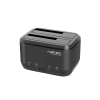 DOCKING STATION NATEC KANGAROO DUAL USB 3.0 SATA NEGRA
