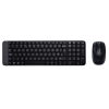 Logitech Wireless Combo MK220 teclado Ratón incluido RF inalámbrico QWERTY Inglés Negro