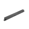 ORGANIZADOR DE CABLES LANBERG METALICO 1U TIPO A RACK 19 NEGRO ORGANIZADOR DE CABLES LANBERG METALICO 1U TIPO A RACK 19 NEGRO