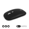 MOUSE SUBBLIM WIRELESS BLUETOOTH DUAL FLAT BLACK RATON SUBBLIM DUAL FLAT MOUSE BLACK RECHARGEABLE