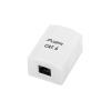 ROSETA DE SUPERFICIE LANBERG CAT.6 UTP 1X TOMA RJ45 BLANCO ROSETA DE SUPERFICIE LANBERG CAT.6 UTP 1X TOMA RJ45 BLANCO