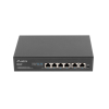 SWITCH LANBERG 6 PTOS 100MB 4xPOE+/2x FAST ETHER 60W RACK 10"/19" SWITCH LANBERG 6 PTOS 100MB 4xPOE+/2x FAST ETHER 60W RACK 10"/19"