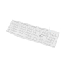 TECLADO NATEC NAUTILUS SLIM LAYOUT USB BLANCO TECLADO NATEC NAUTILUS SLIM LAYOUT ESPAÑOL BLANCO