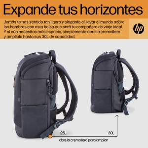HP Mochila para portátil Travel de 15,6 pulgadas y 25 litros azul