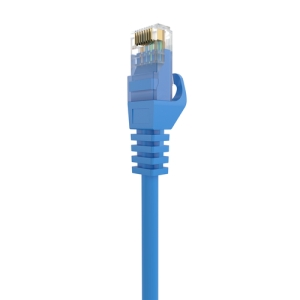 AISENS Cable de Red Latiguillo RJ45 LSZH Cat.6A 500 Mhz UTP AWG24, Azul, 30CM 30CM