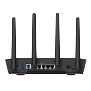 ASUS TUF-AX4200 router inalámbrico Gigabit Ethernet Doble banda (2,4 GHz / 5 GHz) Negro