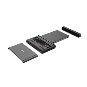 Lindy 43359 base de conexión para disco duro USB 3.2 Gen 2 (3.1 Gen 2) Type-C Negro Lindy 43359 base de conexión para disco duro USB 3.2 Gen 2 (3.1 Gen 2) Type-C Negro